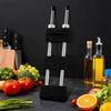 Akizora Universal Whetstone Stand, Stainless Steel, Adjustable, Non-Slip, Fixed Base, Fits 135-218cm Whetstones