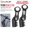 Adjustable Bicycle Stem Alloy Forged 25.4mm 31.8mm Road MTB Bike Handlebar Riser 60 Up/Down Angle