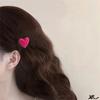 2Pcs Sweet Pink Bow Star Hairpin for Girls Women Y2k Korean Style Heart Hair Clip Barrette Side Clip Headwear Hair Accessories