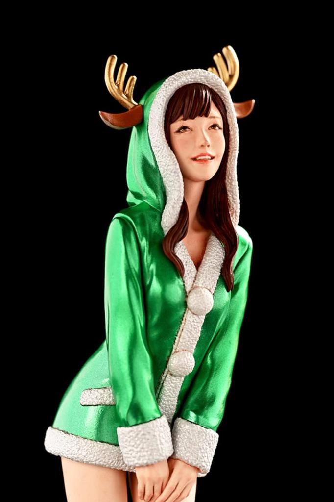 BRICK WORKS Maschinen Krieger Caribou Girl Original scale resin cast assembly kit 12! 1/12 S12MUS-03