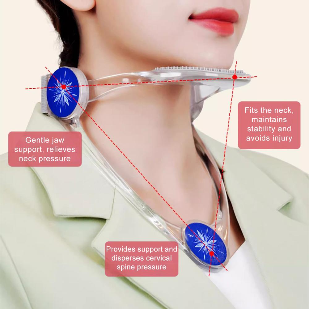 Adjustable Neck Support Braces Decompressed Shaping Cervical Traction Collar Forward Posture Corrector Neck Stretcher
