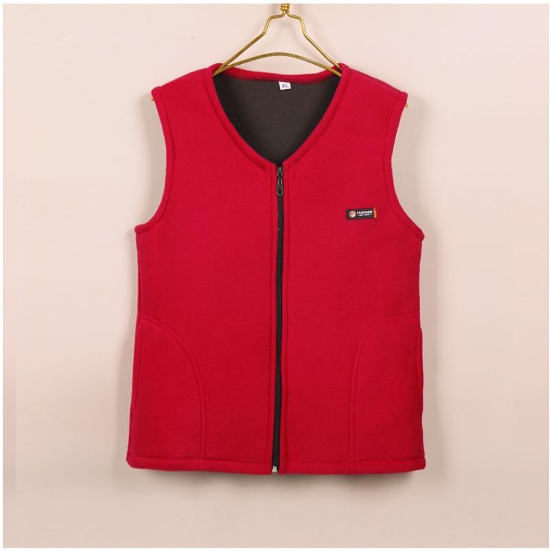 Autumn Warm Vest Women's Fleece Polar Fleece Vest Waistcoat Waistcoat