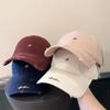 Lá Letter Embroidered Peaked Cap Korean Spring and Autumn Women Go Out To the Street Versatile Face Small Soft Top Casual Sunshade Baseball Cap