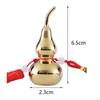 Traditional Brass Gourd Success Ornament Calabash for The Garden