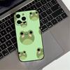 Cartoon F-Frog12 S-Strawberry Phone Case  For iPhone17,16,15,14,13,12,11 Plus,Pro Max Soft Black Cover