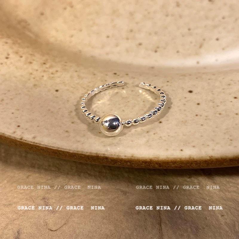 Verstellbares Ring-Set im koreanischen Stil für Damen - Enthält offene Zeigefinger- und Kettenringe