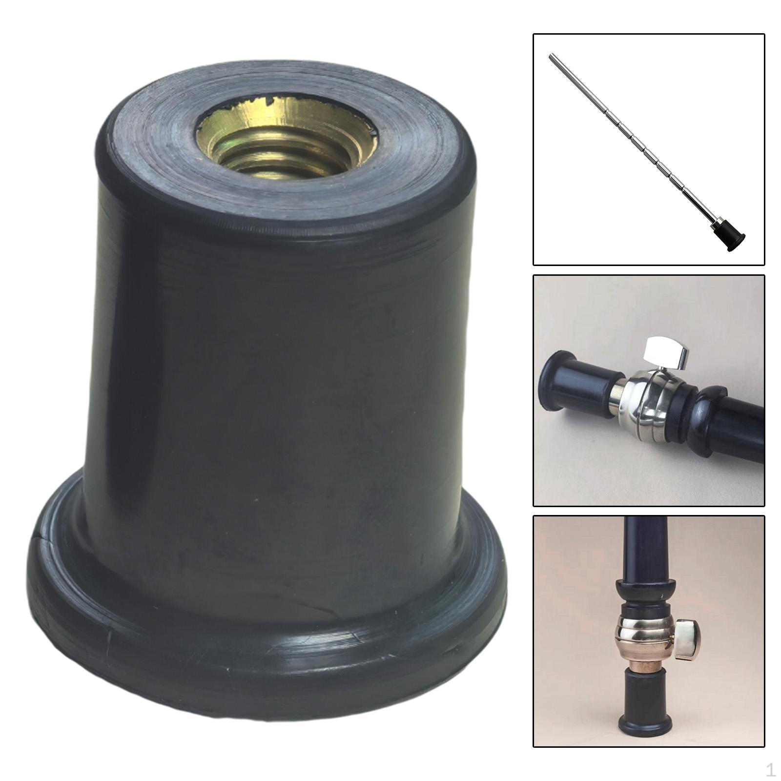 

Нескользящий резиновый мундштук для контрабаса с внутренней металлической резьбой 10mm