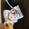 Hello Kitty Style Large Capacity Bag With Pu Material For Daily Use And Student Fashion