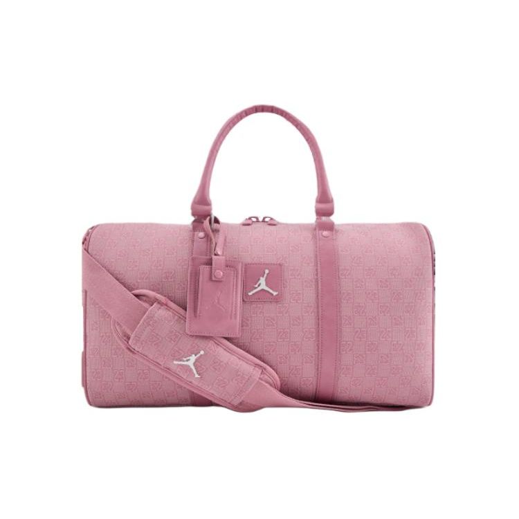 

Jordan Monogram Fashion Jacquard Pattern Polyester Tote Bag Travel Bag Unisex Bags Pink FJ6787-625 Pink