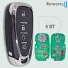 Clé de voiture télécommandée DR 315/433MHz avec puce ID46 Pour Chevrolet HYQ4AA HYQ4EA Malibu Cruze Spark Camaro Equinox Volt Blazer Traverse Sonic