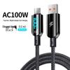 Smart 100W Type-C Fast Charging Cable for Apple, Huawei, Xiaomi & iPad