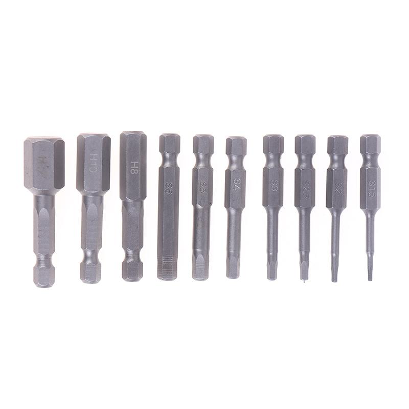 

Screwdriver Set 8Pcs 1/4 Hex Shank Head Allen Wrench Screwdriver Socket Bit Metric Magnetic Screwdriver Bits Set Tools