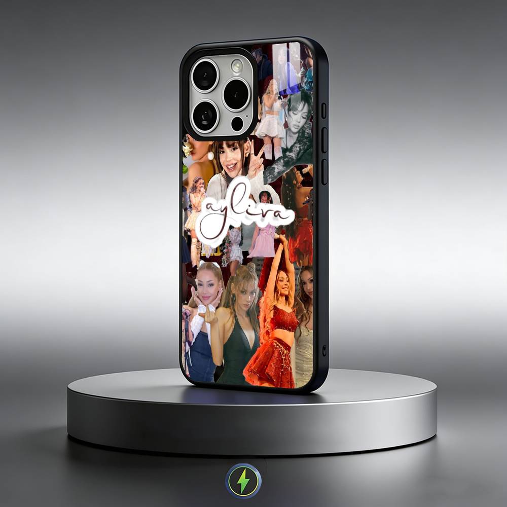 Singer A-Ayliva wallpaper Phone Case For iPhone17,16,15,14,13,12,11 Plus,Pro Max Magnetic For Magsafe Wireless Charging