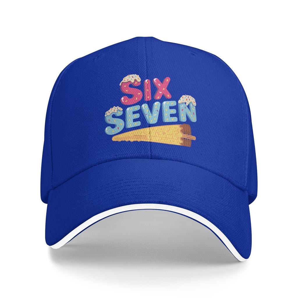 Funny Six Seven 6 7 Meme Gen Alpha Slang Casual Baseball Cap Trucker Hat Spring High Quality Unisex Street Style Snapback Cap