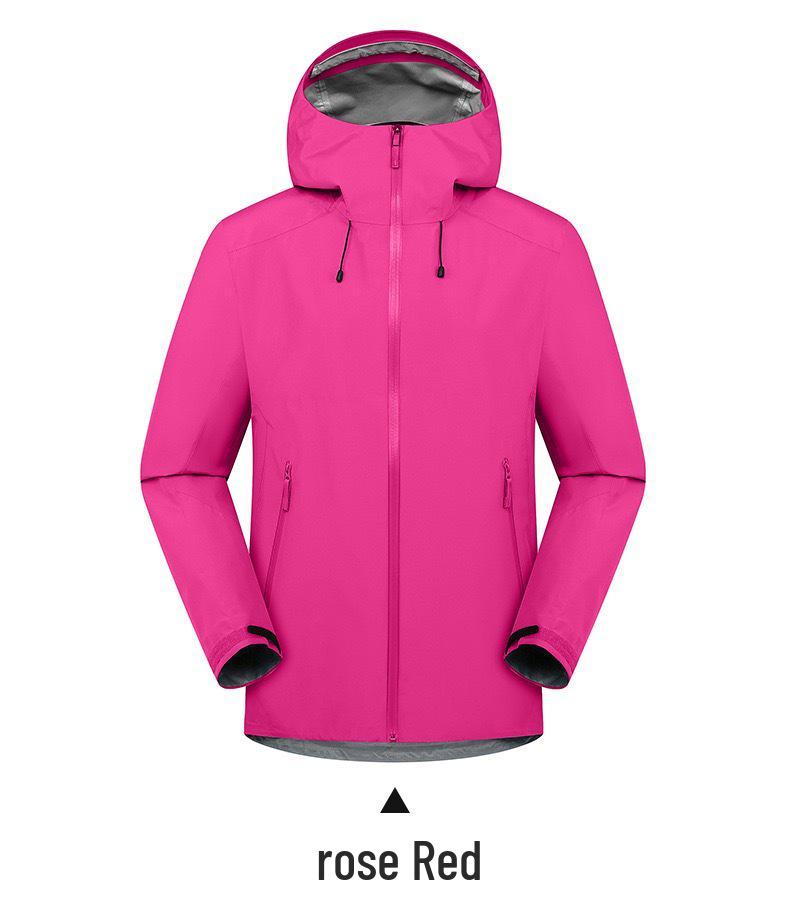Men s and Women s Ultra-Light Waterproof Three-Layer Outdoor Jacket for Fishing and Mountaineering Small