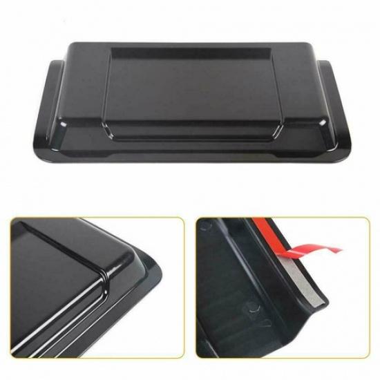 Hood Vent Hood Scoop Vent Cover for 97-17 Jeep Wrangler TJ JK JKU Accessories B