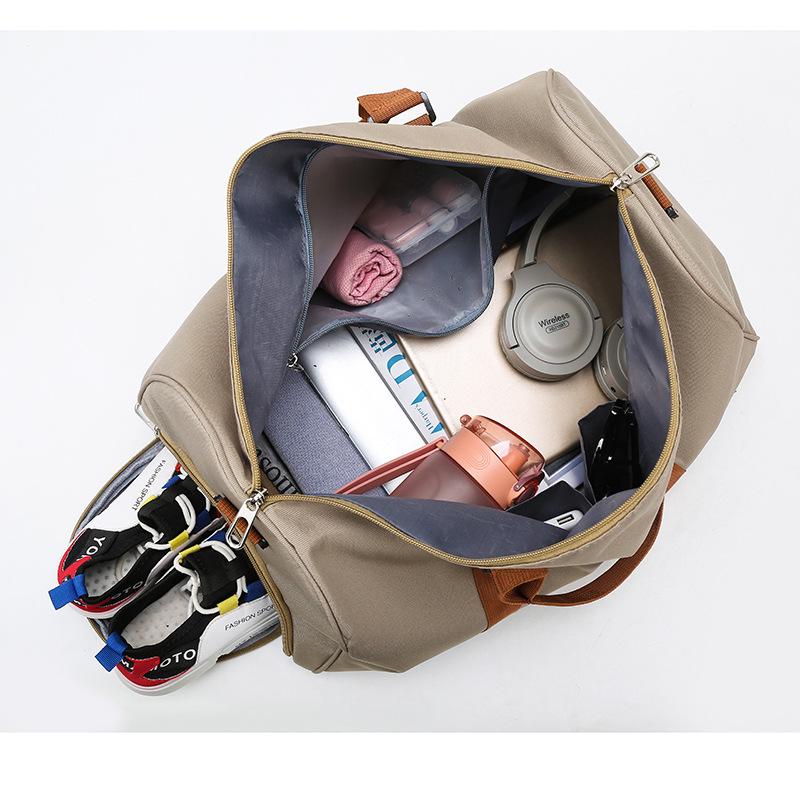 Oxford Cloth Large Capacity Travel & Sports Fitness Bag - Shoulder, Crossbody, Handbag, Carry-on, Storage