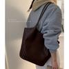Retro Large-capacity Underarm Commuter Bag, Women's Bag, Versatile Bucket Bag, Simple Shoulder Bag