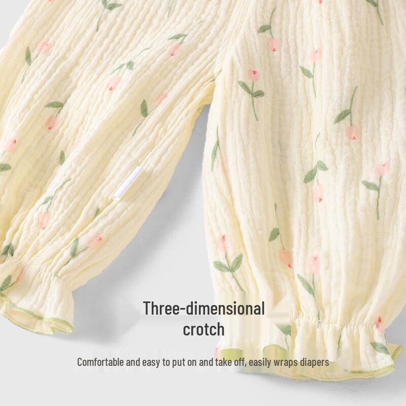 Baby Girl Long Sleeve 2-Piece Loungewear Set