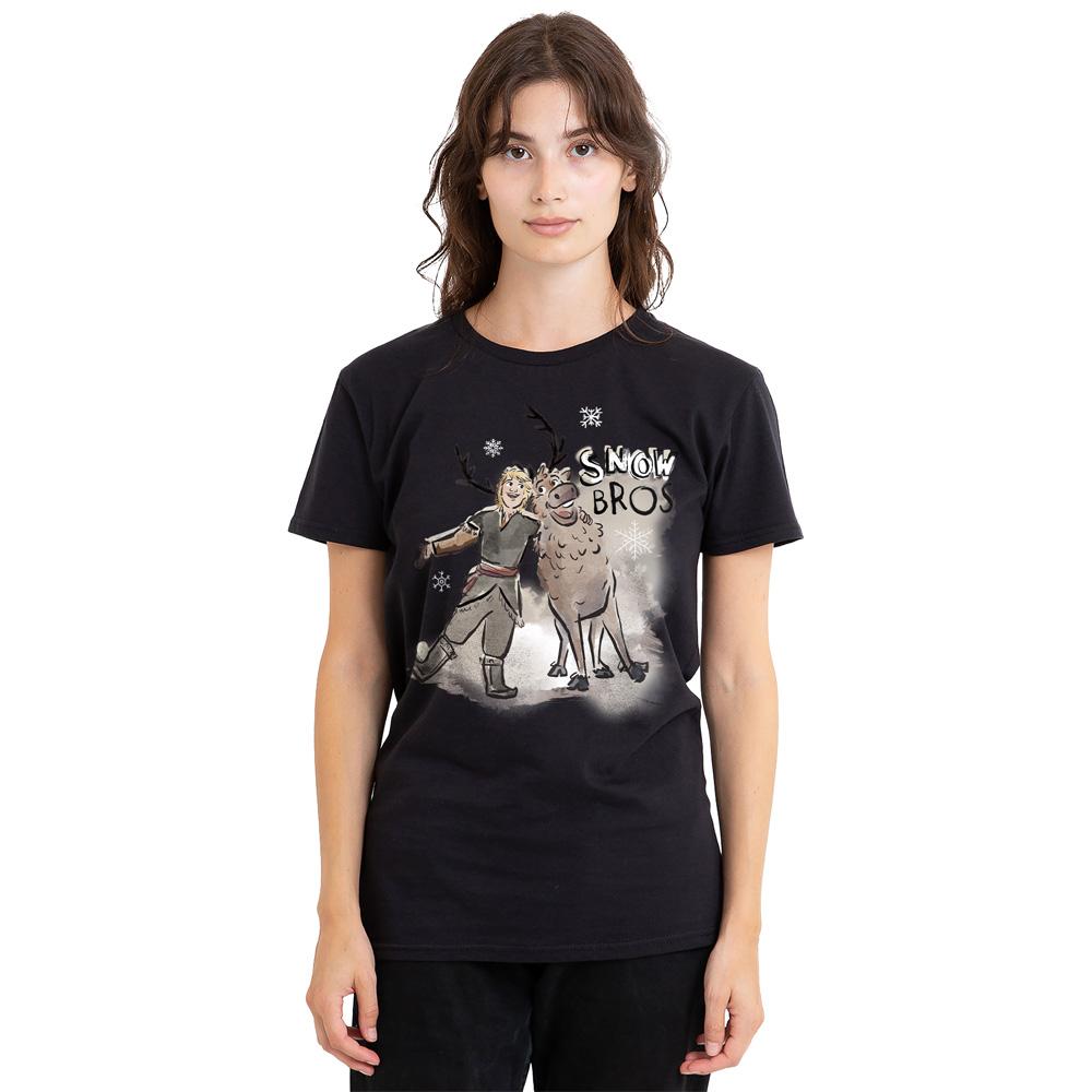 frozen Unisex Adult Snow Bros Kristoff Sven T-Shirt
