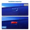  ABS Door Handle Decoration Cover Sticker Fit For Dodge Charger 2010 Up Exterior Accessories
