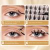 New Style DIY Cluster False Eyelashes: Japanese & Korean Natural Dense Segments