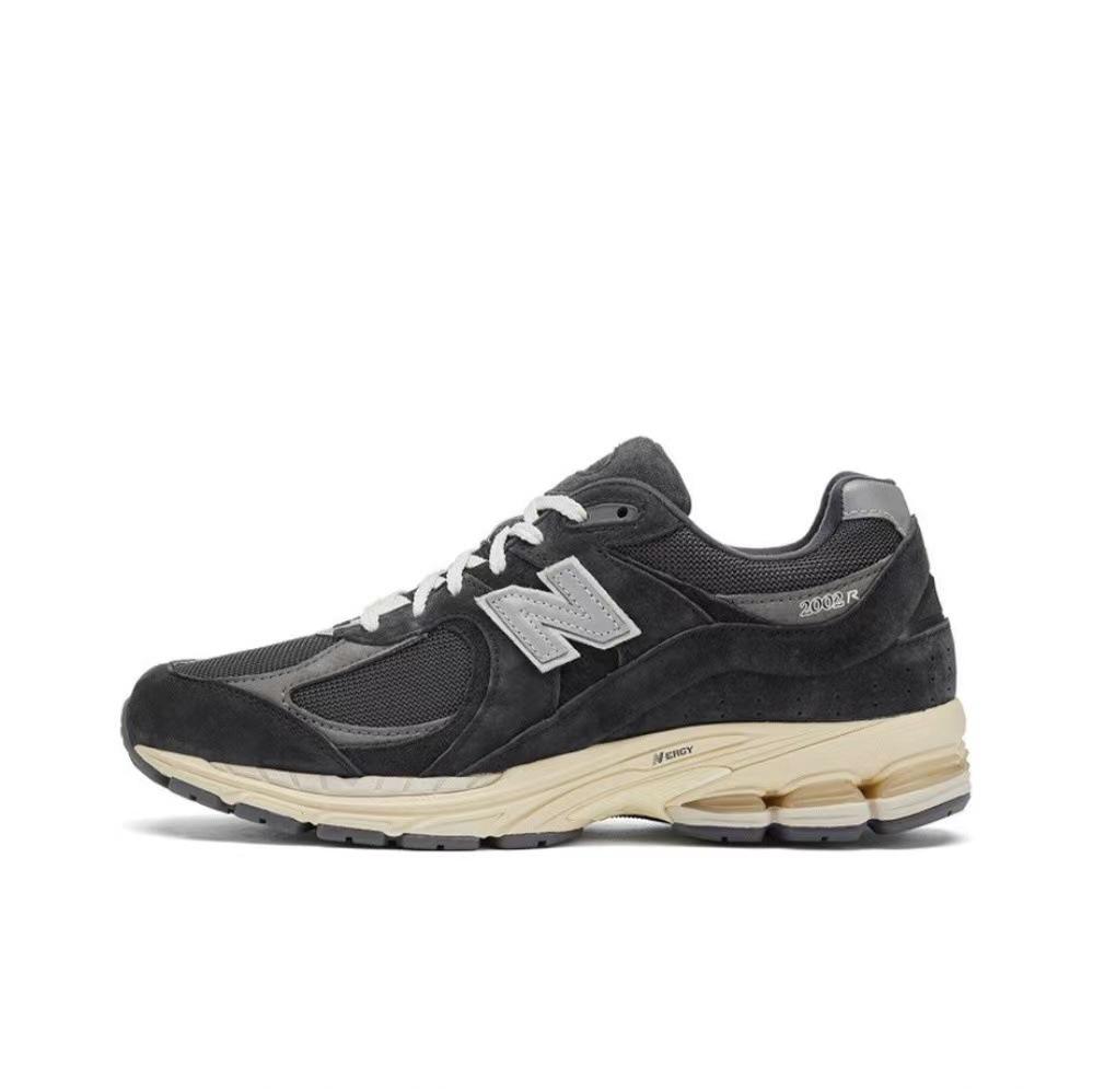 Pure Original Nb2002rc Grey Sneakers - Unisex Dad Shoes with Thick Sole for Height Increase, Retro Style, Breathable Design.