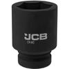 JCB 1" 50mm Deep Impact Socket Cr-Mo Hexagon Socket Wrench