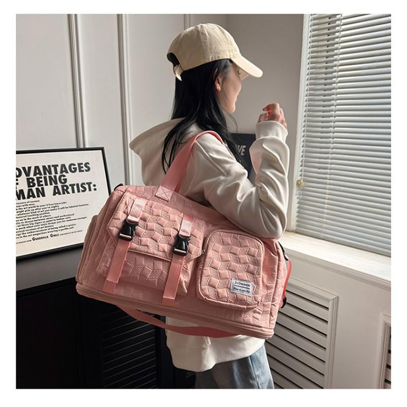 Travel Bag Large-capacity Lightweight Fitness Dry Wet Separation Storage With Shoes Warehouse Waiting Delivery Shoulder
