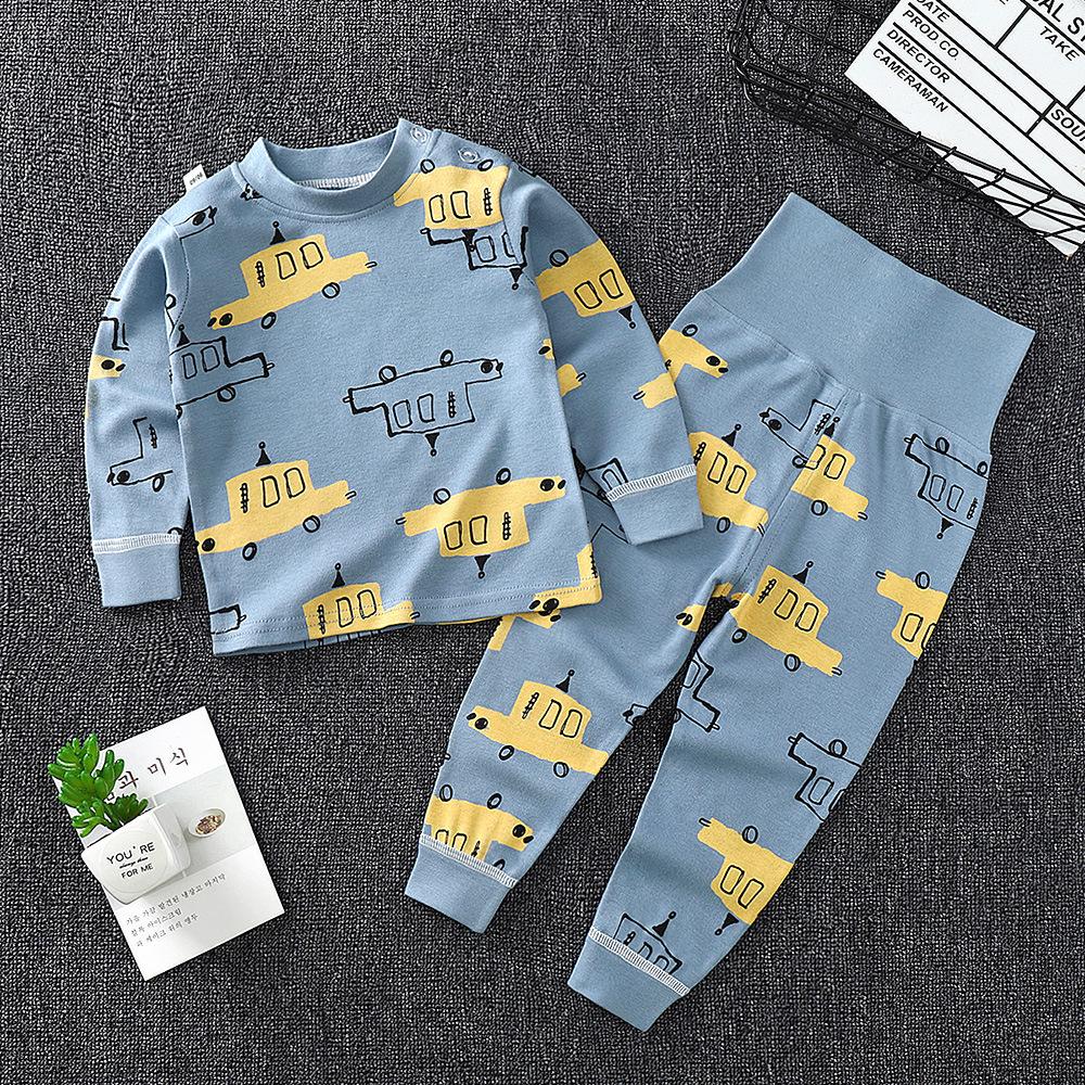 Kinder-Unterwäsche-Sets - Langarm- und Langhosen-Sets Für Jungen, Lässige Pyjama-Sets Für Mädchen Im 2-teiligen Stil