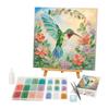 Cozy Holiday Afternoon Activities Christmas Lighthouse Mosaic Art Kit for Adults, DIY Coastal Craft with Acrylic Tiles Colorful Pieces, Decoration