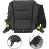 Priprilod Black Perforated Leather Driver Side Bottom Replacement Seat Cover Compatible with Lexus ES350 300h 2013 2014 2015 2016 2017 2018