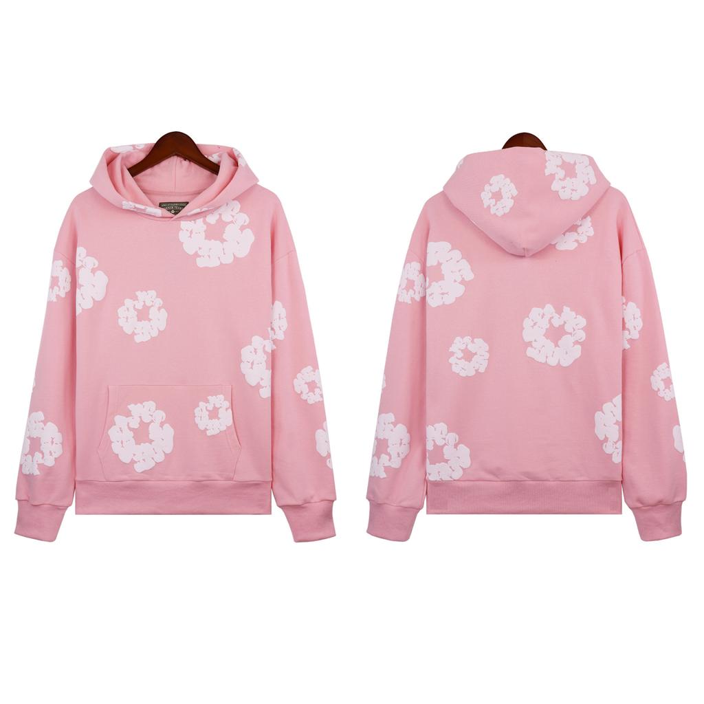 2024 Autumn and Winter American Hoodie New Suit Sweater Trousers Sweater Kapok