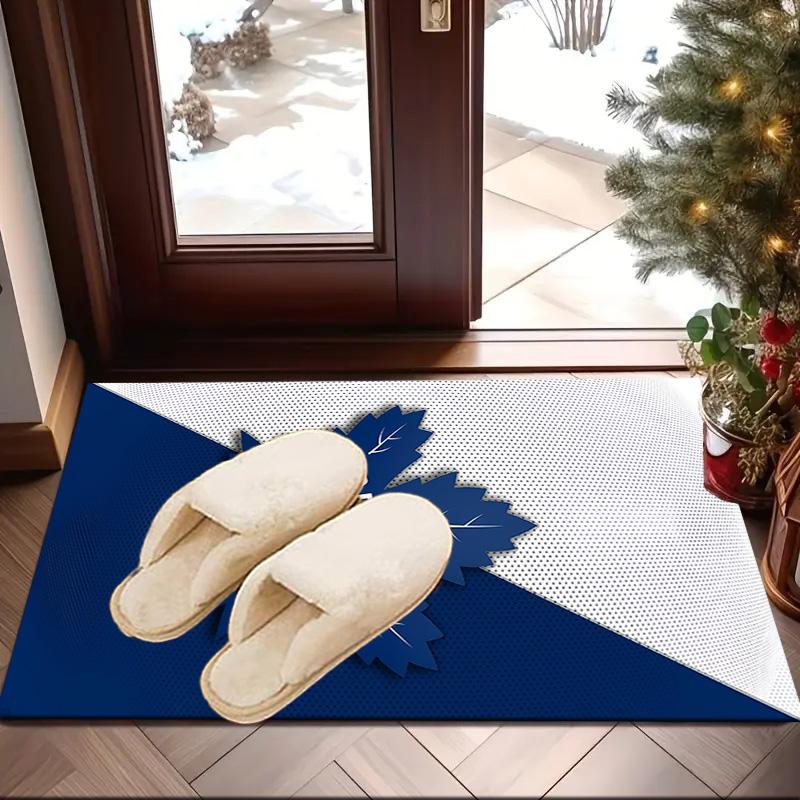 Toronto Leafs Logo Area Rug Suitable for Indoor And Outdoor,Carpets for Kitchens, Homes, Offices, Living Rooms,Home Decor,Christmas Gift