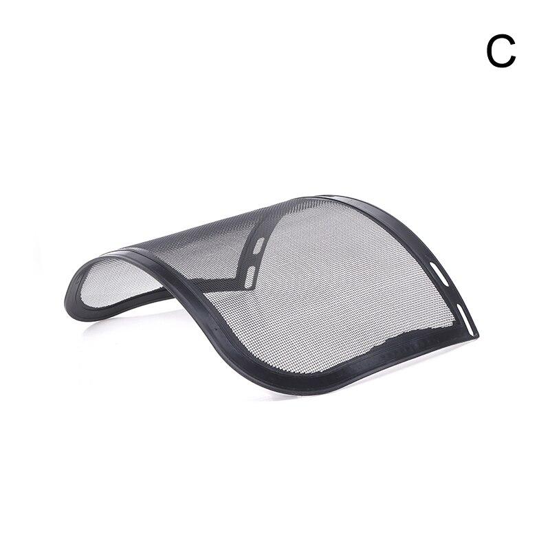

Stainless Steel Garden Grass Trimmer Safety Helmet Hat With Full Face Mesh Protective Mask For Brush Cutter Forestry Protect New