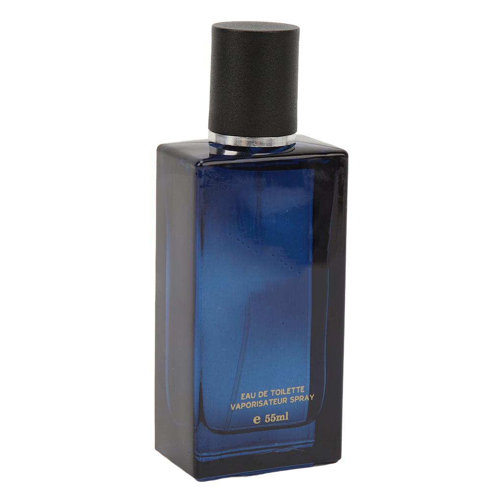55ml Cologne Men Perfume Long Lasting Light Woody Fragrance Male Perfume for Dating Blue