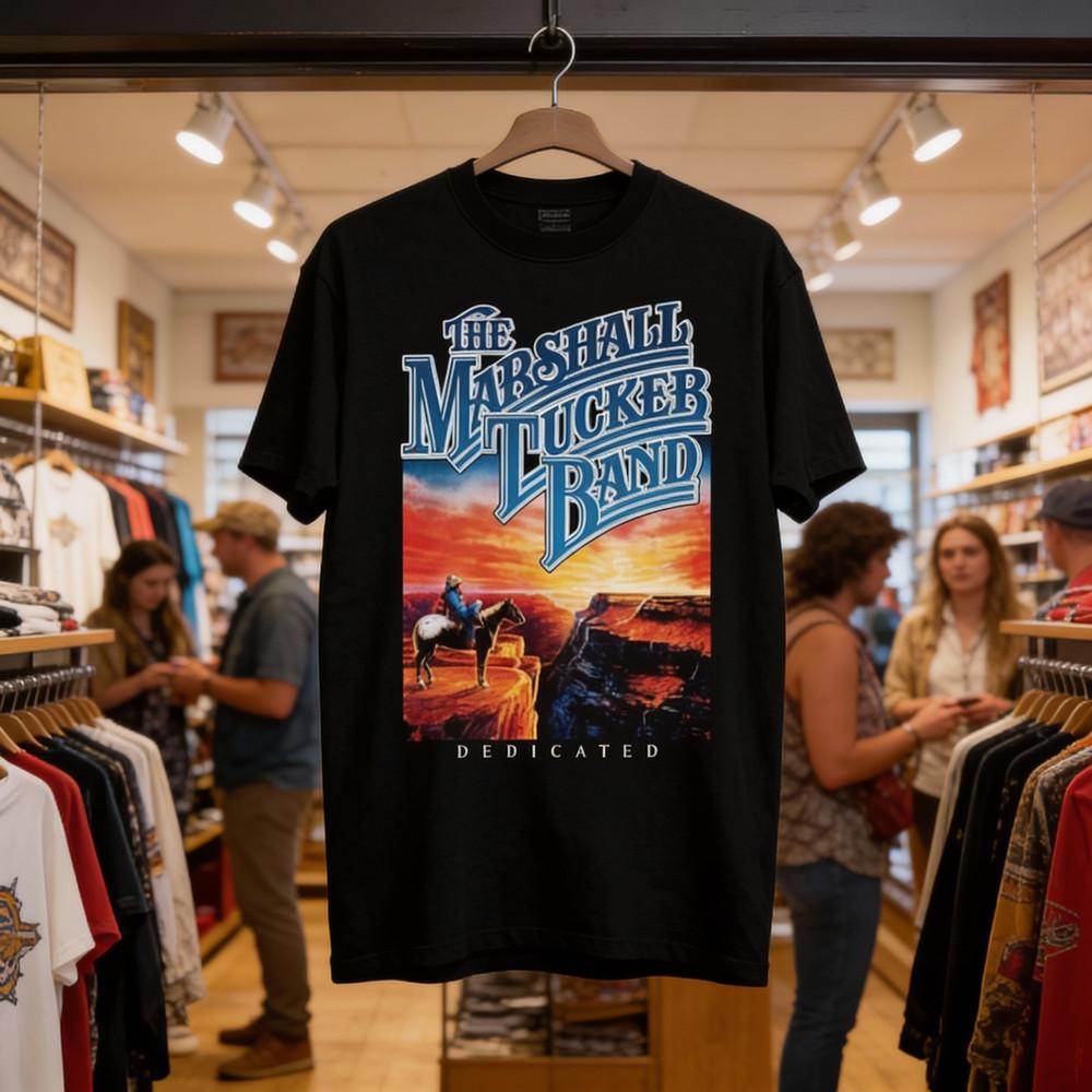 

New THE MARSHALL TUCKER Band Dedicate Gift For Fans Unisex S5XL Shirt Unisex T-Shirt L