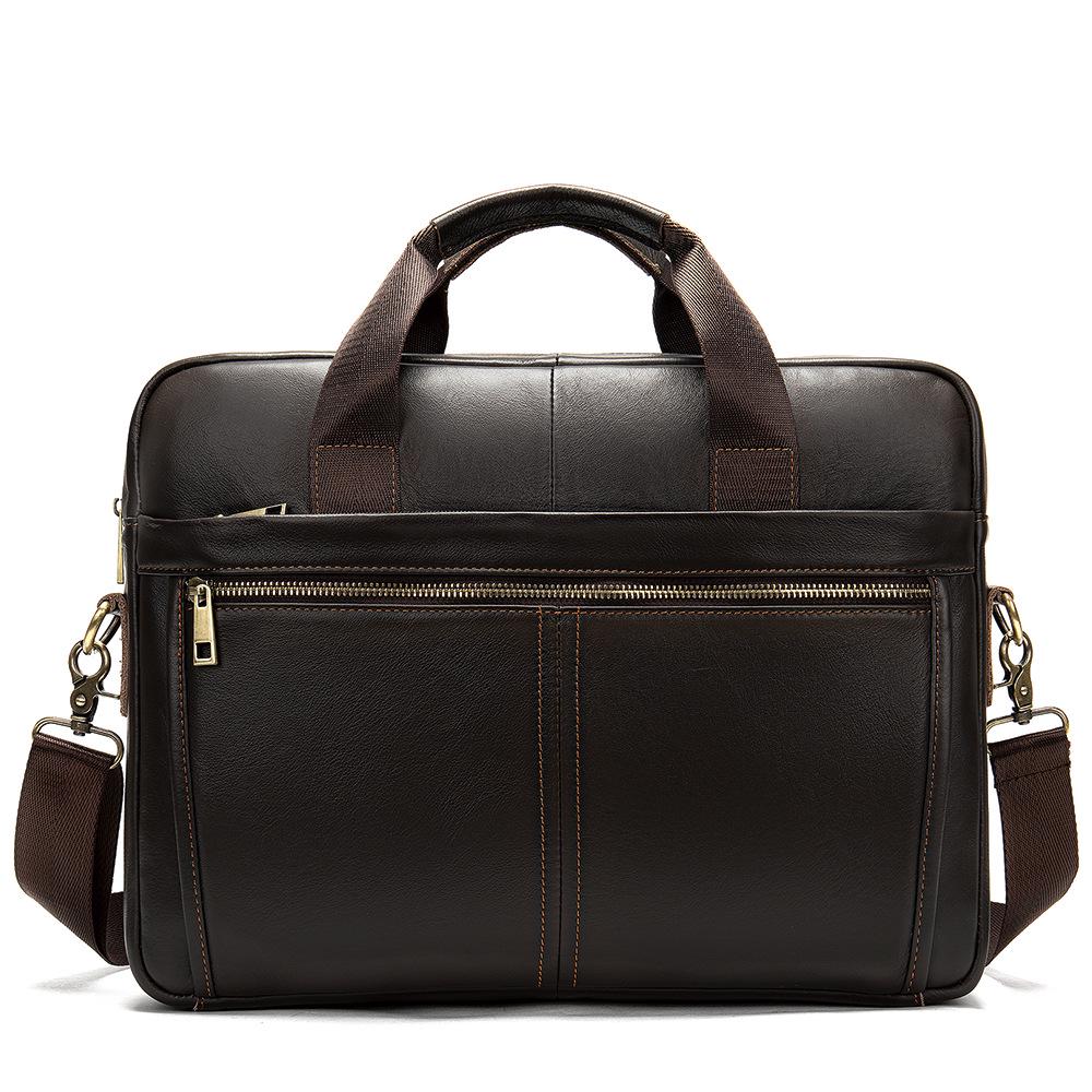 Marant Men's Leather Business Briefcase & Crossbody Bag - Trendy & Simple Design