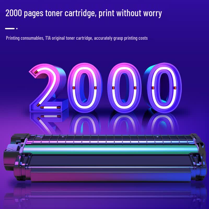 Deli T1A Original Integrated Black Toner Cartridge