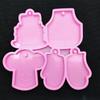 Cartoon Cake Bread Treat Y Silicone Mold Party Cookie Baking Mold Embossed Y Tool for Dessert Crafting Enthusiasts