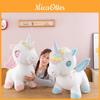 Peluche Unicorno con Morbida Imbottitura in Cotone PP per Bambini Regalo e Confort