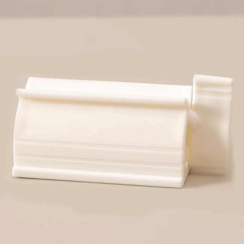 Space Saving Toothpaste Tube Squeezer With Roller Mechanism Easy Installation Nontoxic Plastic For Hand Cream Cosmetic Tube