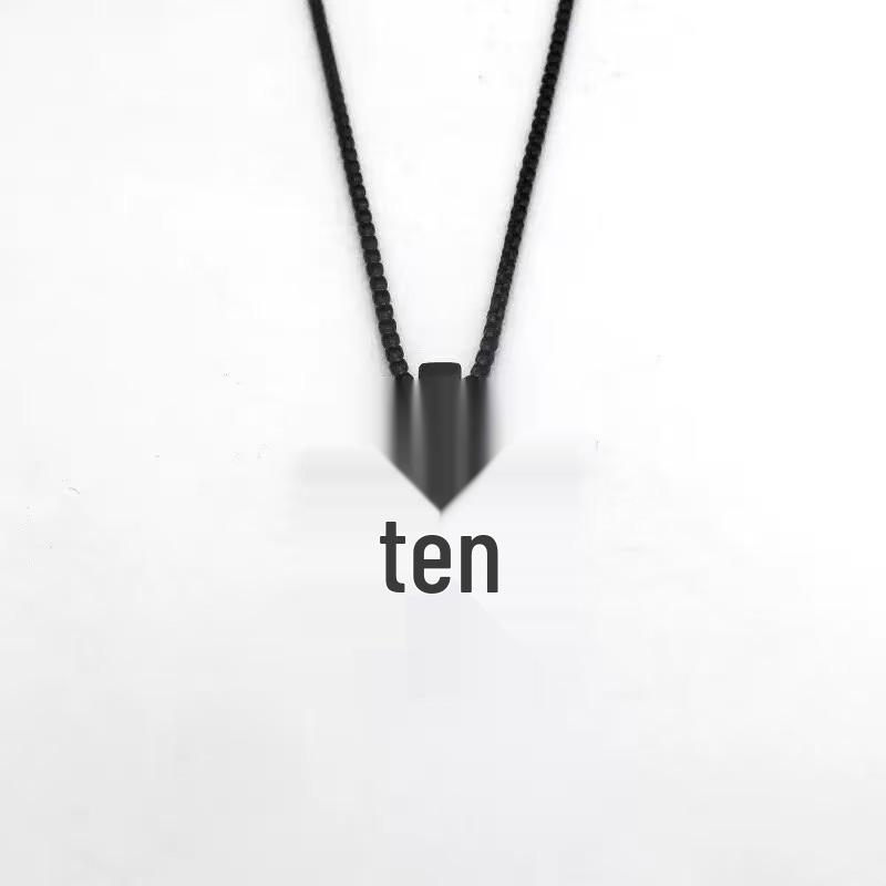 Stainless Steel 'I Love You' Projection Pendant Necklace - 100 Languages Valentine's & Christmas Gift.