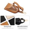 Leather Luggage Tag for Men Women Suitcase Labels Baggage Tote Bag Tag ID Tags Protective Cases Travel Bags Label Accessory