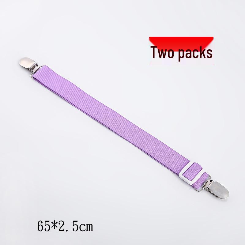 Adjustable Bed Sheet Anti-Slip Clips - Two-Pack Fasteners