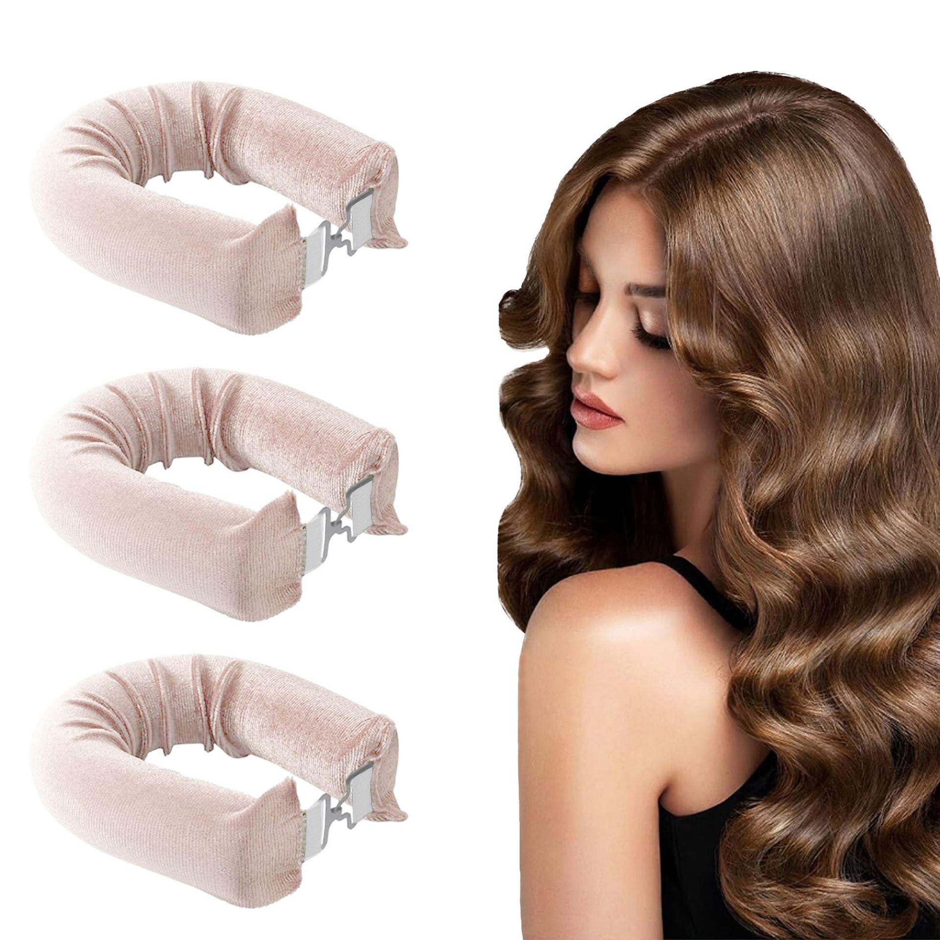 

No heat curling iron female lazy curling hair artifact European and American simple disc hair big wave sleep disc hair device