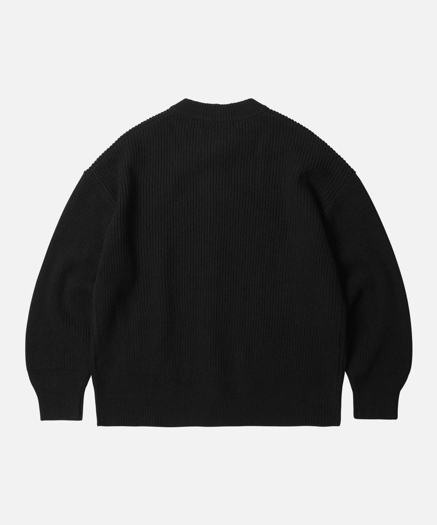 Frizmworks Wool Deck Zip Up Cardigan _ Black
