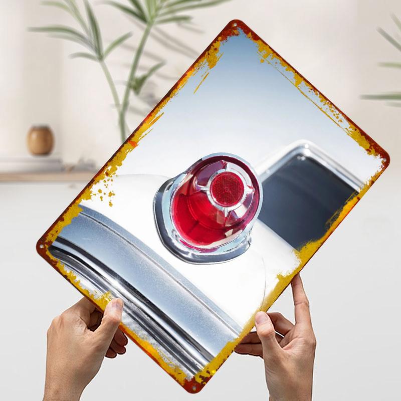 

1962 Monterey Taillight Printed Poster Customized Wall Art Retro Vintage Metal Tin Signs for Garage Home Decor Office Decoration 7.9x11.8In(20x30cm)