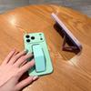 Magnetic Vertical And Horizontal Stand Protective Case for iPhone 17 Air 17 Pro Max Liquid SiliconeHard Wristband Phone Cover