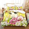 Candy Candy Bedding Set Single Twin Full Queen King Size Bed Set Adult Kid Bedroom Duvetcover Sets 3D Kawaii Anime bedsheet set